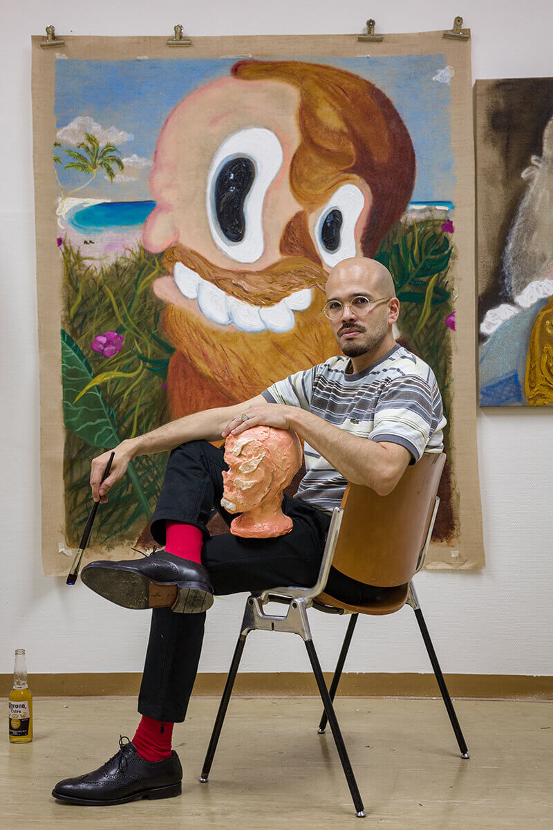 Maximiliano Leon emerging and promising Artist on Munchies Art Club ...